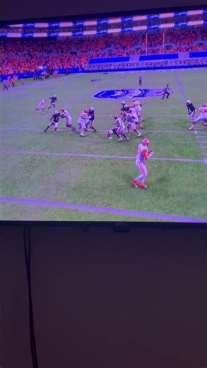 College football 26 scripted hall of fame difficulty they want the cpu to score example 😂
