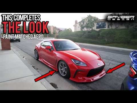 Paint Matched Aero Completely Changed My GR86
