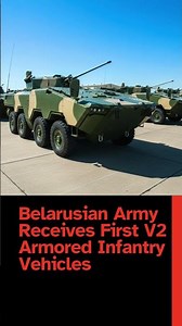 Belarusian Army Receives BTR-V2