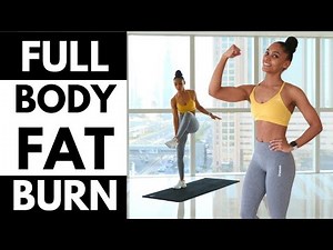 20 Minute Low Impact Full Body Fat Burn (No Jumping Bodyweight HIIT )