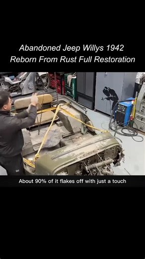 PART 3 Abandoned Jeep Willy's 1942 reborn from rust full restoration #jeep #willysjeep #willys #abandoned #restoration | Restoration Magic