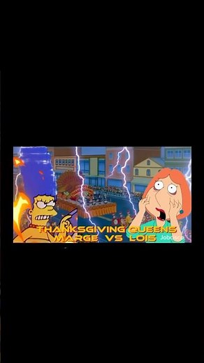 Thanksgiving Queens: Marge vs Lois | Funny Thanksgiving Rap Battle (Jobcisco Fanmade)