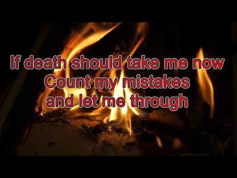 OPETH -Burden -Lyrics on screen
