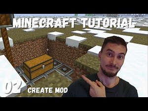 Minecraft | #02: Liftbohrer bauen ⚙️ Create Mod Tutorial (Deutsch)