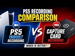PS5 inbuilt recording vs Elgato 4K X Capture Card Comparison | Result Surprised Me 😳