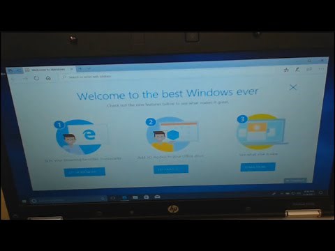 HP Elitebook Notebook - 8440P Windows 10 Installation