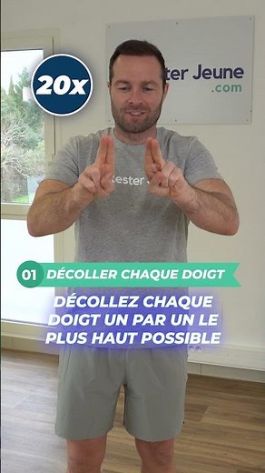 Soulagez l'arthrose des doigts avec 2 exercices