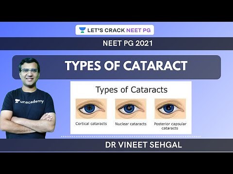 Types of Cataract | NEET-PG 2021 | Vineet Sehgal