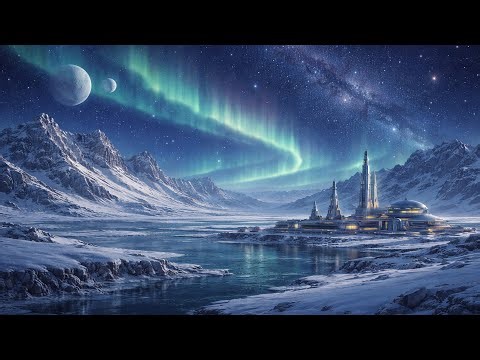 Frozen World - Calm Space Ambient for Sleep & Focus 1 Hour