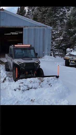 Polaris Ranger 1500XD First Snow 2026 Season #polarisranger #snow #offroad