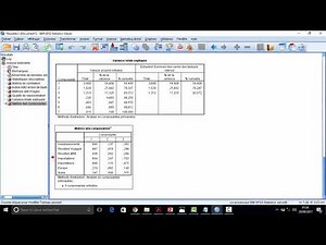 ACP: Analyse de la Composante principale - théorie et pratique -avec SPSS