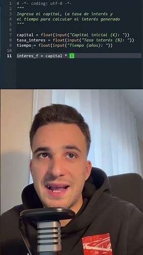 Calcula el Interés Generado con Python 💰