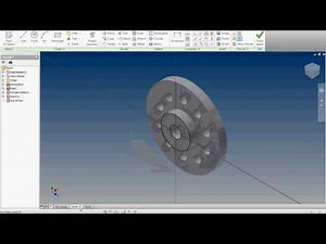Rectangular and Circular Pattern Tools Autodesk Inventor