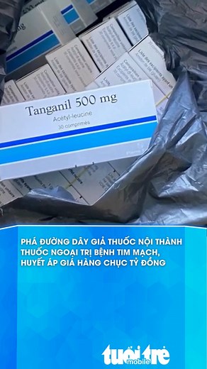 2.1M views · 9.5K reactions | Ngày 12-7, Công an TP.HCM cho biết vừa triệt phá đường dây chuyên giả thuốc nội thành thuốc ngoại quy mô lớn, do Quách Ngọc Giao (ngụ phường 11, quận 10) cầm đầu. Tổng giá trị thu được ước hàng chục tỷ đồng. #BaoTuoiTre #thuốcgiả | Tuổi Trẻ Mobile | Facebook