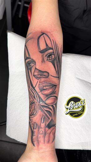 Chicano Style Tattoo Art in Napoli