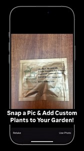 Did you know? You can easily add your own custom plants into the Seed to Spoon app! 🌱 Just snap a picture of the seed packet, and it will automatically add it to your visual garden layout. It’s a super simple way to track all your plants—no matter what you’re growing! - And by the way, coleus is on my list to get into the app and will probably be there in a few days! 😂 If there’s any other requests let me know and I’ll add it to my list of plants to add into the app! Watch this video to see ex