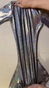 Hologram Iridescent Dark Silver Catsuit Spandex Jumpsuit Unitard Bodysuit Mystique Metallic Festival Costume Size S M L XL - Etsy