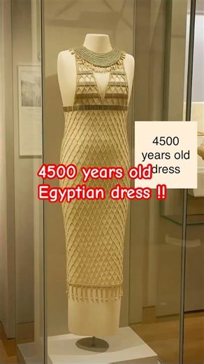4500 years old dress found in side the tomb of Giza (Egypt) ! #shorts