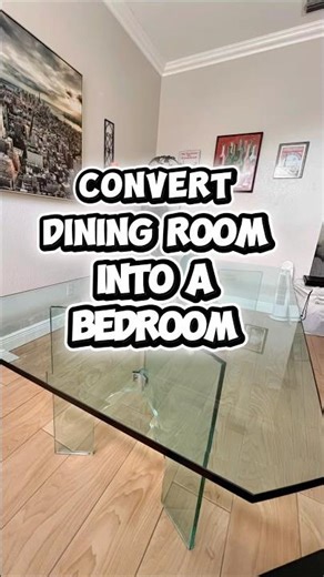 Turned My Dining Room Into an Extra Bedroom… Boom!