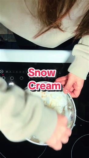 How to Make Delicious Snow Cream at Home