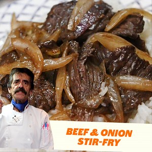 Easy and simple Beef & Onion Stir-Fry w/ Asian spices 🥩 | The Chef Michel