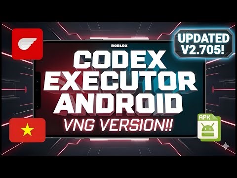 Download & Install Latest updated VNG Codex Executor for Android | Updated VNG Roblox Codex Executor
