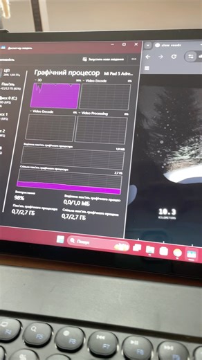 GPU & CPU test | Mi Pad 5 #shorts #windows #test #gpu #cpu #mi #xiaomi #pad #laptop