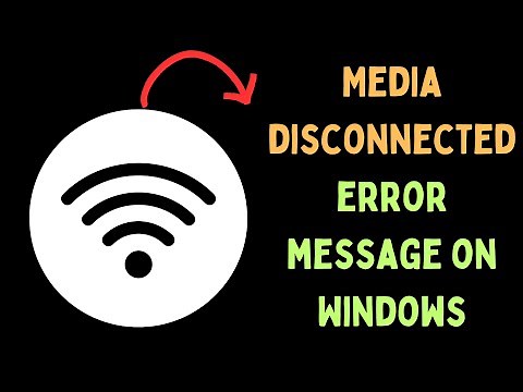 How to Fix Media Disconnected Error Message on Windows 11