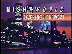 WNET 13 "Nightworld" Monty Python Marathon Bumpers on July 15, 1988 (60fps)