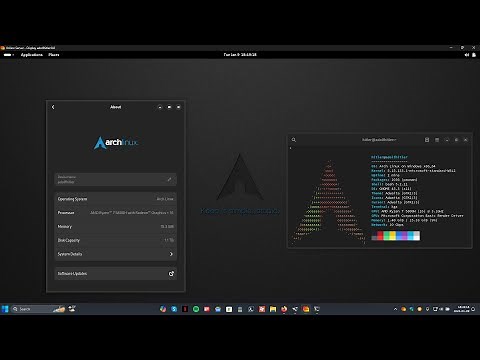 Arch - How to install Arch with Gnome desktop via Windows 11 - WSL - YouTube - 2024