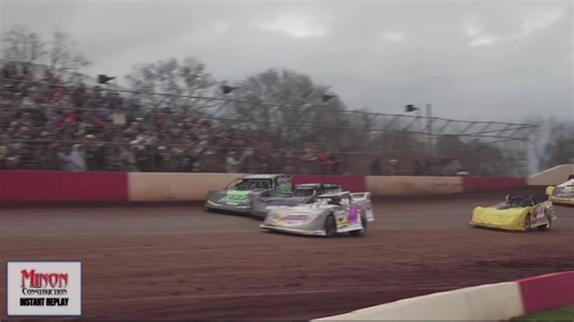 Caution for fence repair. Thankful capital builds a strong race car #dirtlatemodelracing #dirttrack #capitalracecars #dirtlatemodel #fyp