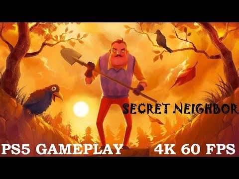 Secret Neighbor PS5 Gameplay 4K 60fps FULL GAME