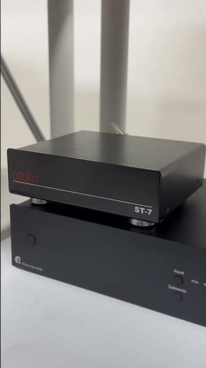 The Pro-Ject X8 Turntable on demo at Rapallo.