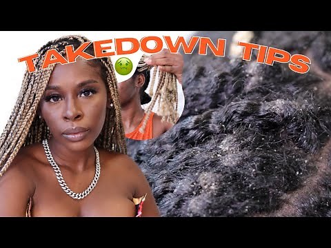 7 TIPS | How to Remove Box Braids without Breakage and Better Length Retention