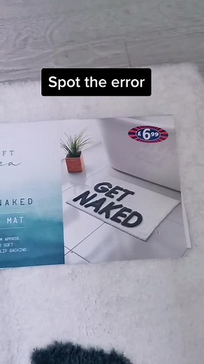 Spell check please #homeware #bathtime #failtiktok #spellingfail