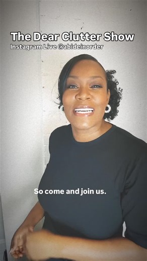 Jaycel | Declutter Coach + Home Transformation Expert on Instagram: "We’re not here to shame the mess. We’re here to clear it. ✨ The Dear Clutter Show | Wednesdays at 4pm EST #dearclutter #motivation #strategy #insights #community"