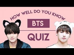 How Well Do You Know BTS? QUIZ [Easy Version]