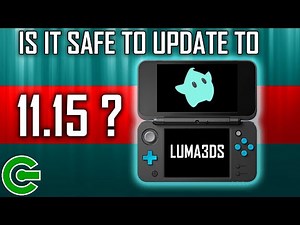 UPDATING TO 11.15 SAFELY AFTER YOU HAVE THE LUMA3DS