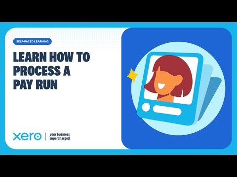 Run a UK payroll in Xero from draft to posted pay run