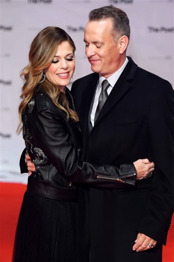  Tom Hanks & Rita Wilson  In a world where Hollywood love stories...