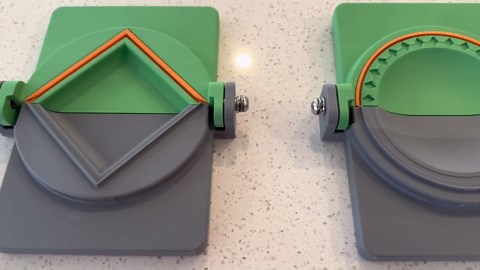 USA, Empanada Maker Press, 5.5, 4.7 or 3.5 inches, gray and green, empanadas. (Traditional, 3.5 inches)