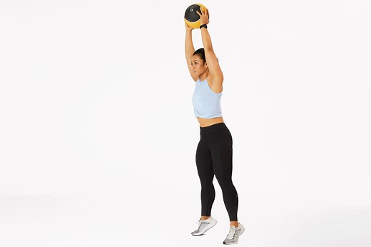 Ramp Up Your Power and Metabolism With Medicine Ball Slams