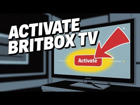 How to activate BritBox on Samsung TV - Step by Step
