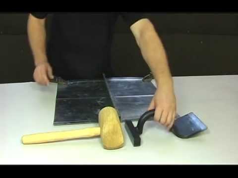 Forming a Zinc Roof Panel Using Traditional Tools
