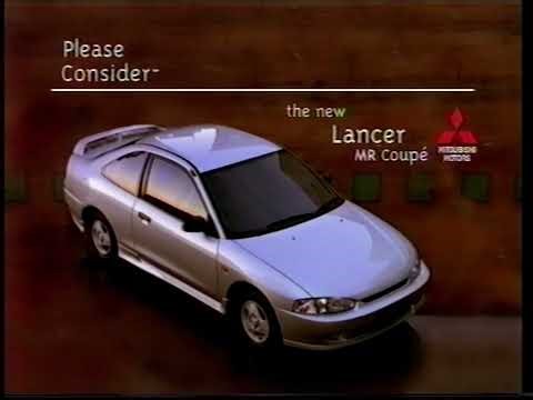 Mitsubishi Lancer MR Coupe ad (1996)