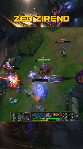 DON'T SOLO MEL! PUSH WAVES AND GANK EARLY TO WIN #zed #leagueoflegends #zedcombo