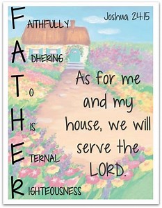 Father Acrostic Poster and Poem Activity - Ministry To Children