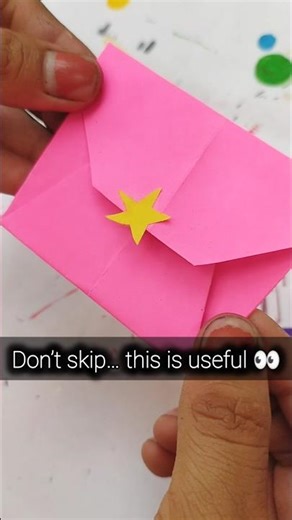 How to Make Paper Envelope - Wait Till the End 👀 | Kagaj ka lifafa kaise banaye | #diy #crafts