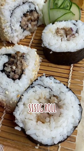 SISIG ROLL 🍱 #kitchenimpossible #RainyDayTreats #fypシ #fyp #tiktokeatsph #foodietokph #cook_mum