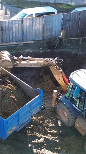 Backhoe boom extension is handy